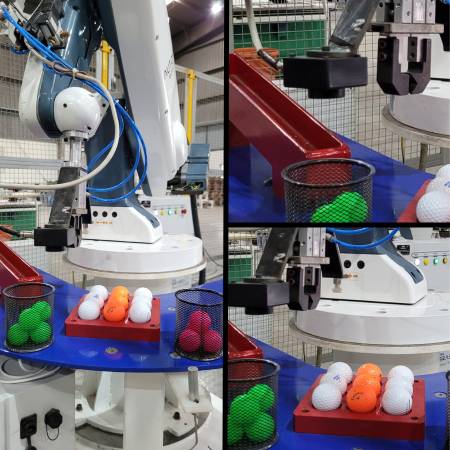 Colour Sorting Industrial Robotic Application